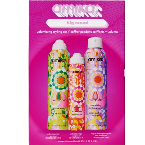 AMIKA- Big Mood Volumizing Styling Set - Picture 2 of 2